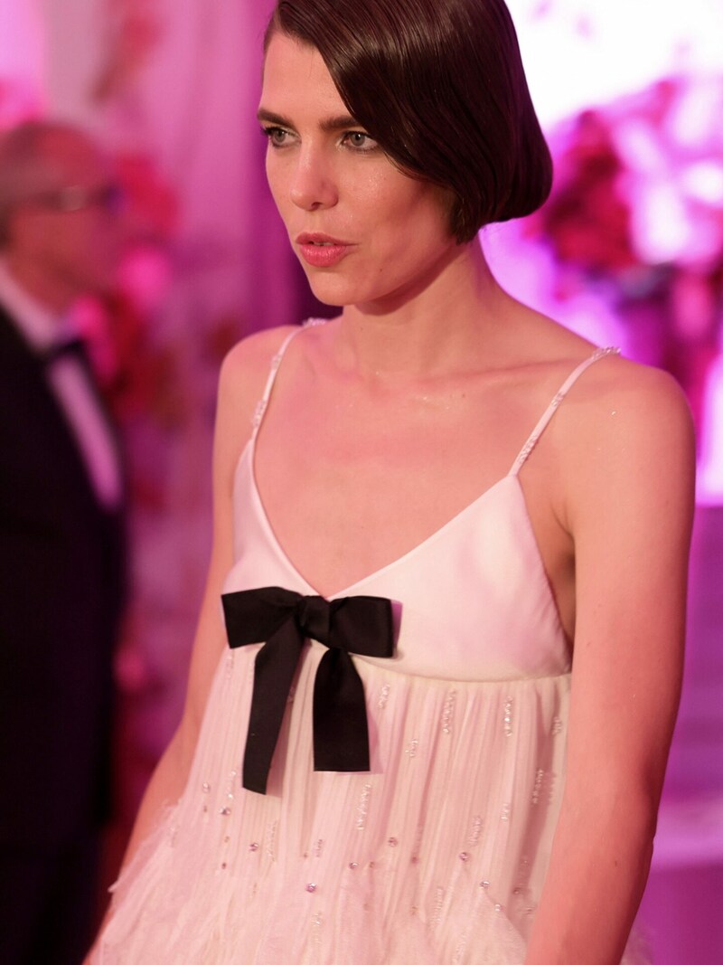 Charlotte Casiraghi trug ein zauberhaftes Kleid von Chanel. (Bild: AFP or licensors)