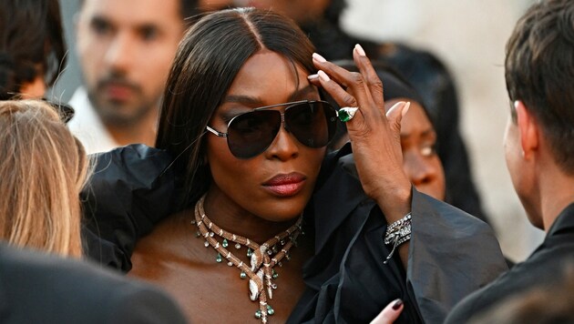 Naomi Campbell sprach in der Doku „The Super Models“ offen über ihre Drogensucht. (Bild: AFP)