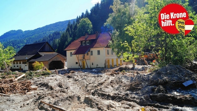 Nach wie vor ist die Verwüstung sichtbar. (Bild: Caritas)