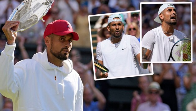 Nick Kyrgios (Bild: Copyright 2022 The Associated Press. All rights reserved)