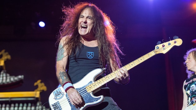 Zu Weihnachten 1975 gründete Bassist Steve Harris seine Band Iron Maiden – anstatt sich auf eine Fußballkarriere zu konzentrieren. (Bild: Andreas Graf)