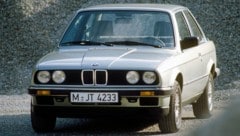 1982: Die zweite BMW-3er-Reihe (E30) wird Ende November zunächst nur als zweitürige Limousine ausgeliefert. (Bild: BMW)