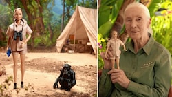 Affen-Forscherin Jane Goodall liebt ihre Barbie-Puppe. (Bild: Jane Goodall Institute)