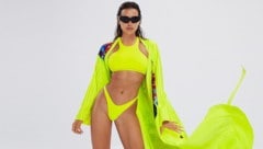 Irina Shayk zeigt sich in einem sexy Bikini für die neue Kollektion von Beyonce. (Bild: instagram.com/weareivypark)