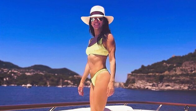 Eva Longoria schickt ihren Fans heiße Bikini-Grüße aus dem Urlaub in Italien. (Bild: instagram.com/evalongoria)