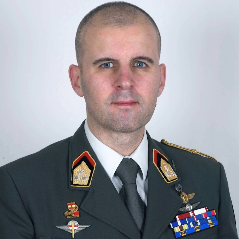 Colonel Markus Reisner, Head of the Development Department of the Military Academy (Bild: Bundesheer)