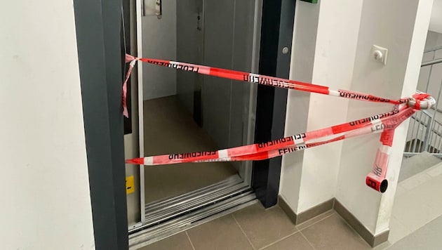 Die Tür dieses Aufzugs ging plötzlich nicht mehr auf. (Bild: ZOOM.TIROL)