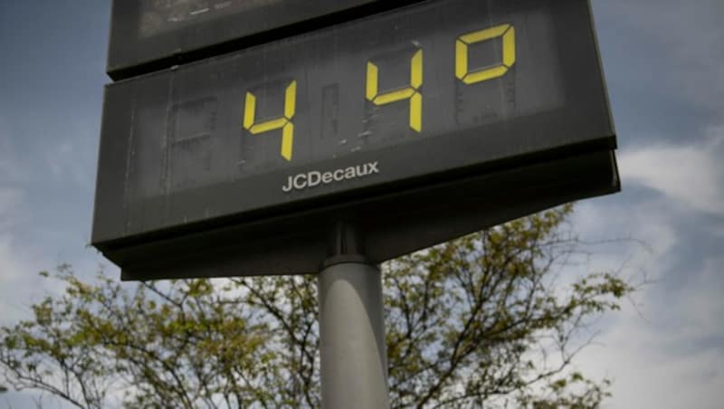 Spanien ächzte im Sommer 2022 unter Temperaturen von 40 Grad aufwärts. (Bild: AFP)