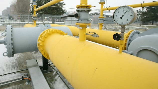 An OMV gas pipeline (Bild: AFP/Dieter Nagl)