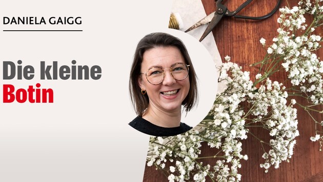 Daniela Gaigg @diekleinebotin sucht nach Entspannung fürs Gehirn. (Bild: Krone kreativ/Daniela Gaigg/canva)