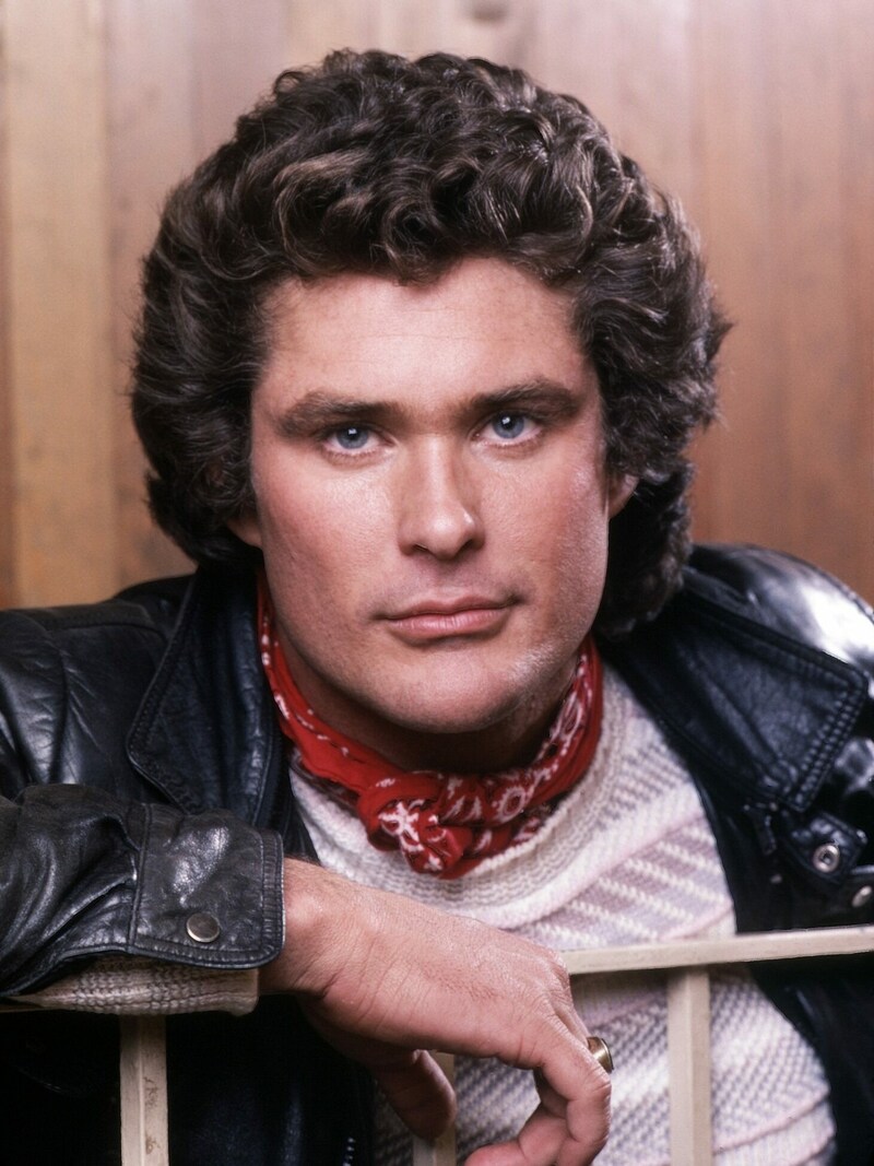 „Kight Rider“ David Hasselhoff in den 1980er-Jahren (Bild: ©NBC / Everett Collection / picturedesk.com)