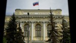 Die russische Zentralbank in Moskau (Bild: APA/AFP/Natalia KOLESNIKOVA)