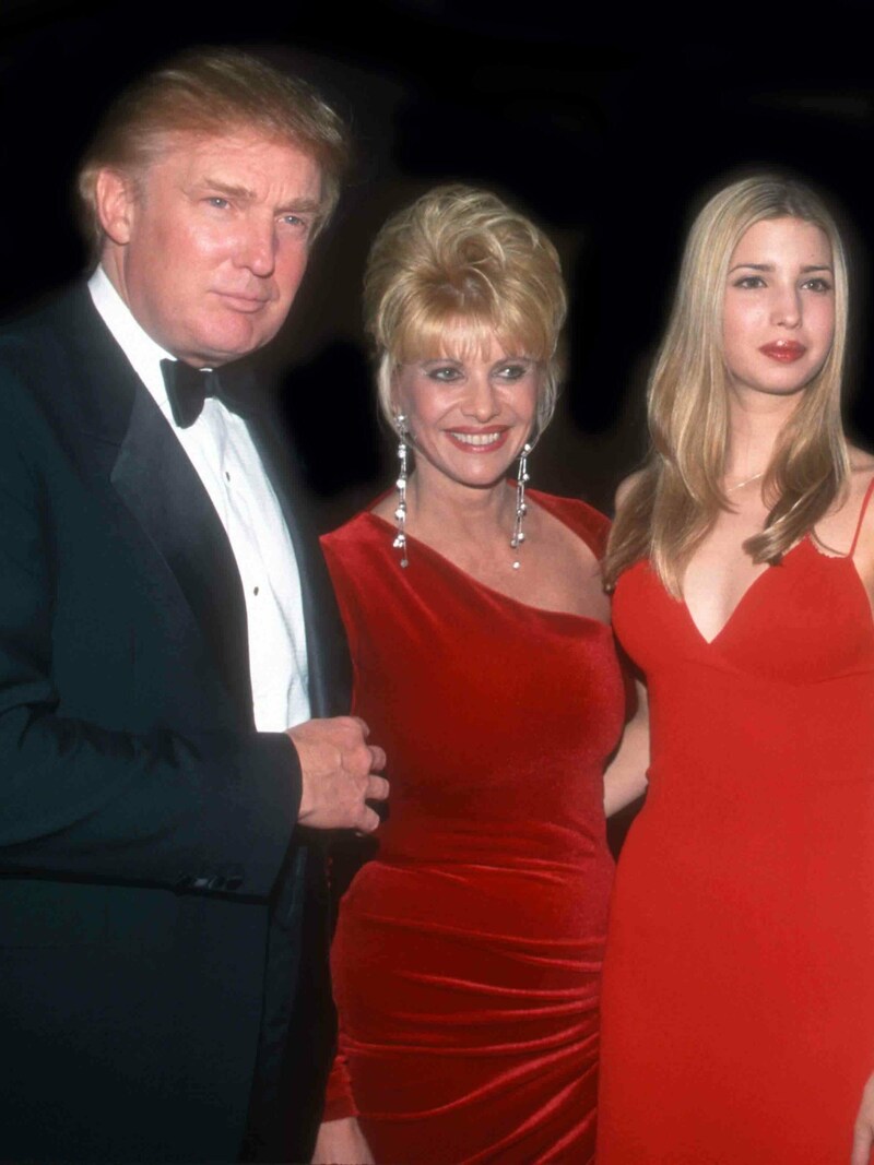 Donald Trump, Ivana Trump und Ivanka Trump 1998 (Bild: www.PPS.at)