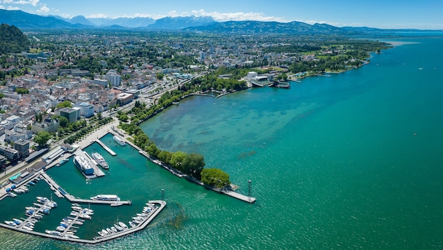 Lake Constance is a leisure paradise and an important source of drinking water. Now it is also becoming a source of energy. (Bild: Dietmar Stiplovsek)