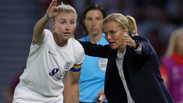 Englands Coach Sarina Wiegman (Bild: AFP or licensors)