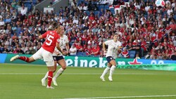 Nicole Billa trifft zum 1:0 gegen Norwegen (Bild: GEPA pictures)