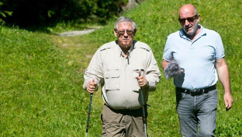 39 Vorarlberger hat Robert Schneider im vergangenen Jahr an den Liebslingsplatz ihrer Kindheit begleitet - darunter auch Seilbahn-Papst Michael Manhart. (Bild: Mathis Fotografie)