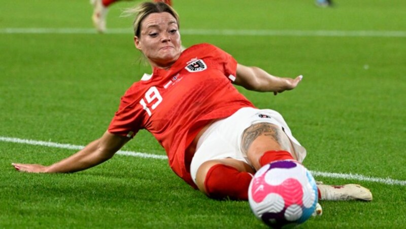 Verena Hanshaw (Bild: APA/AFP/DAMIEN MEYER)