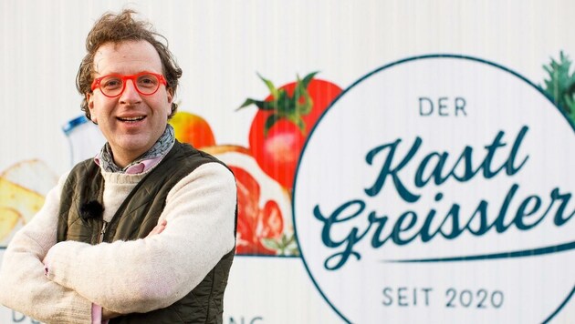 Gründer und Landwirt Christoph Mayer (Bild: KastlGreissler)