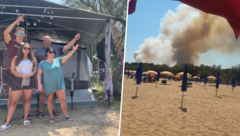 Günther Ruhrmann, Installateur und leidenschaftlicher Feuerwehrmann, war mit seiner Familie auf einem Campingplatz in Lignano, als das Feuer am Freitag in Bibione ausbrach. (Bild: zVg)