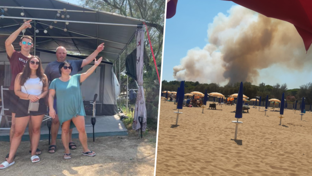 Günther Ruhrmann, Installateur und leidenschaftlicher Feuerwehrmann, war mit seiner Familie auf einem Campingplatz in Lignano, als das Feuer am Freitag in Bibione ausbrach. (Bild: zVg)