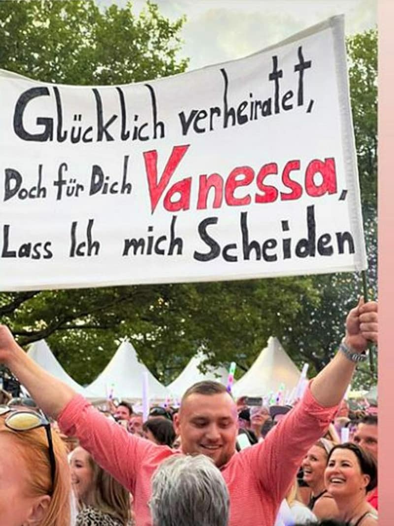 „Für dich, Vanessa, lass ich mich scheiden.“ Solche Fans wünscht man sich. (Bild: www.instagram.com/vanessa.mai)