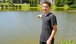 Der 15-jährige Simon sprang in den Badesee und holte den Mann ans Ufer. (Bild: Dostal Harald)