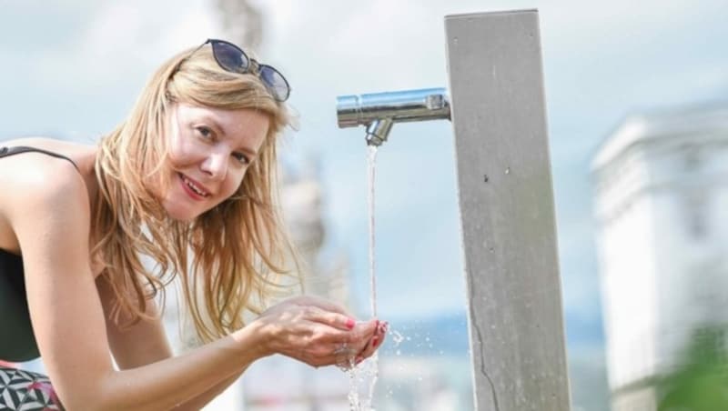 Sauberes Wasser aus der Leitung, in Graz nicht überall selbstverständlich. (Bild: Markus Wenzel)