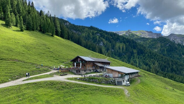 Die Bärenbadalm in Pertisau war das Ziel der Frauen. (Bild: zoom.tirol)