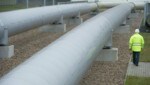 Derzeit für Wartungsarbeiten ausgesetzt, könnte der Gasfluss durch Nord Stream 1 bald gänzlich versiegen. (Bild: APA/dpa-Zentralbild/Stefan Sauer)