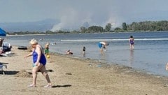 Der Strand von Grado am Dienstag (Bild: Gerald Schwaiger)