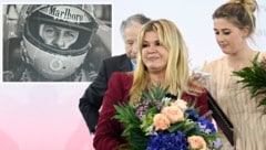 Corinna Schumacher und Tochter Gina (Bild: AFP, krone.at-grafik)