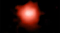 Das NASA-Weltraumteleskop „James Webb“ hat möglicherweise eine rund 13,5 Milliarden Jahre alte Galaxie (Bild) entdeckt - und damit das älteste und am weitesten entfernte bis dato jemals beobachtete Sternsystem. (Bild: AFP/Pascal Oesch/Cosmic Dawn Center/Niels Bohr Institute/University of Copenhagen)