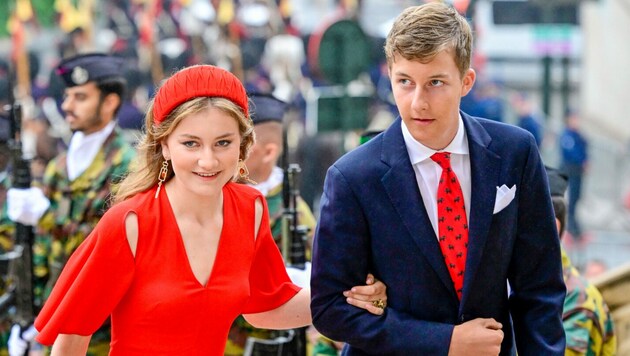 Prinzessin Elisabeth und Prinz Emmanuel von Belgien (Bild: Dutch Press Photo Agency / Action Press / picturedesk.com)