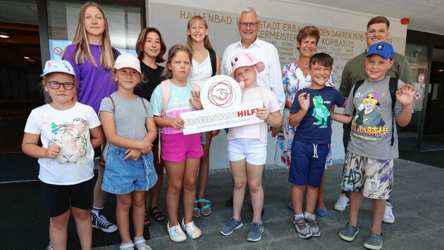 Trotz des Traumas des Krieges wieder lachen können fast alle der Kinder. Durch das Sommercamp sollte ihnen eine unbeschwerte Zeit ermöglicht werden. (Bild: Judt Reinhard)