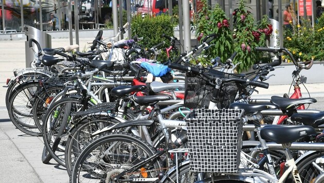 Im ersten Halbjahr konnten, obwohl es mehr Regentage gab, so viele Radfahrer, wie noch nie in Wien verzeichnet werden. (Bild: P. Huber)