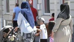 Das Zusammenleben mit Muslimen sehen 65 Prozent als sehr oder eher schlecht. (Bild: P. Huber)