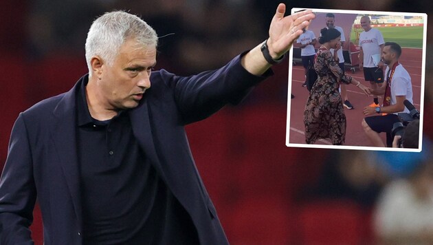 Jose Mourinho (Bild: AFP, roma, krone.at-grafik)