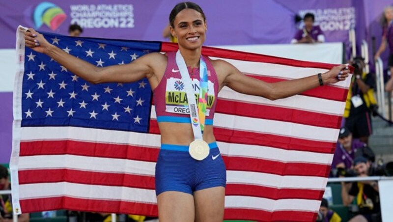 Sydney McLaughlin (Bild: AP)