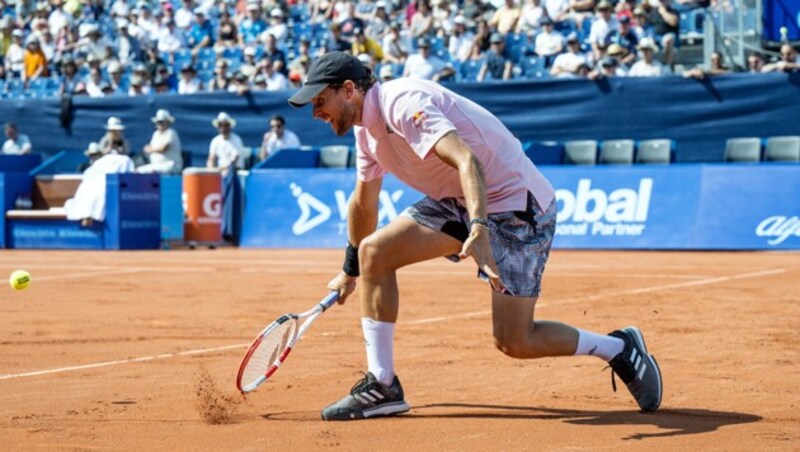 Dominic Thiem (Bild: APA/KEYSTONE/PETER SCHNEIDER)