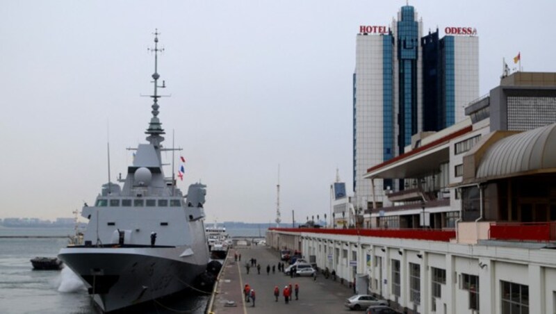 Der Hafen von Odessa vor Kriegsbeginn (Bild: AFP)