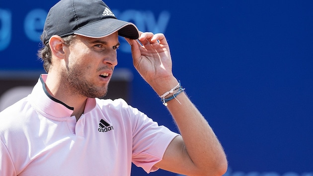 Dominic Thiem (Bild: APA/KEYSTONE/PETER SCHNEIDER)