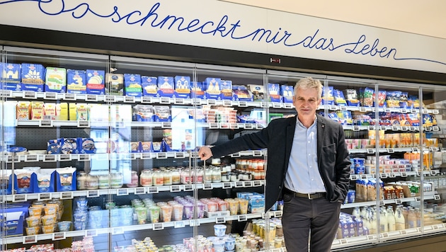 Josef Braunshofer, Berglandmilch: „Die Verpackungsindustrie wäre auch betroffen.“ (Bild: Wenzel Markus)