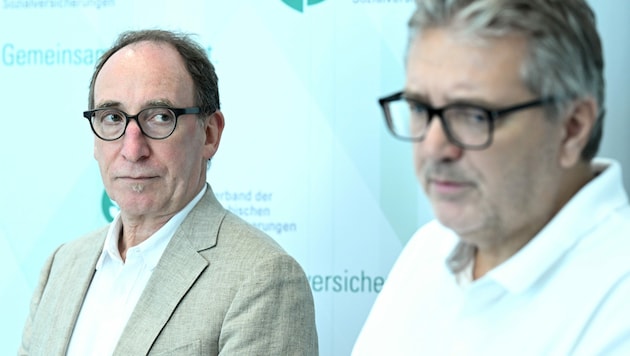 Sozial- und Gesundheitsminister Johannes Rauch (Grüne) und Wiens Gesundheitsstadtrat Peter Hacker (SPÖ) sind momentan nicht allzu gut aufeinander zu sprechen. (Bild: APA/Roland Schlager)
