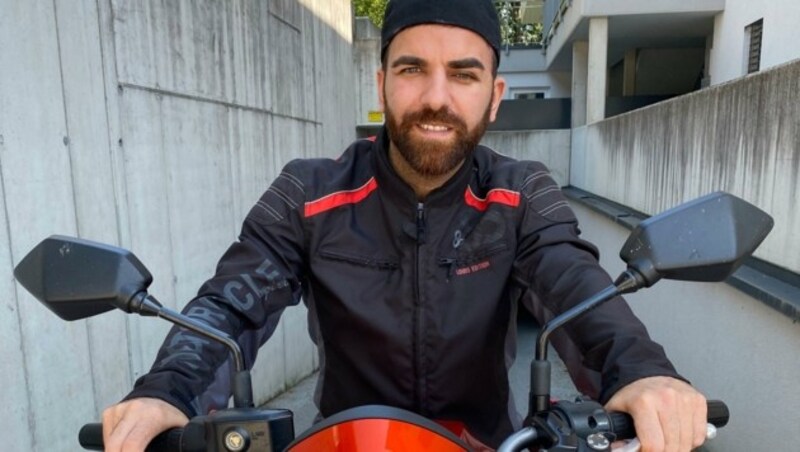 Mit dem Motorrad fuhr Sertac bereits nach Südtirol. (Bild: ZOOM.TIROL)