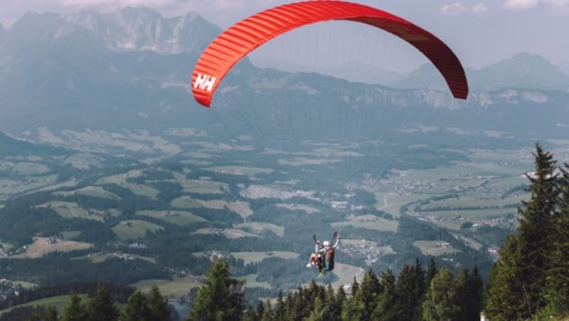 Was für ein traumhafter Blick über Kitzbühel. (Bild: Mia Knoll/maria-knoll.com)