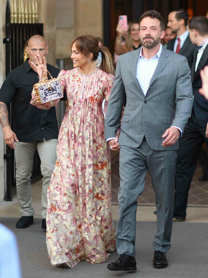 Ben Affleck und Jennifer Lopez in Paris (Bild: www.photopress.at)