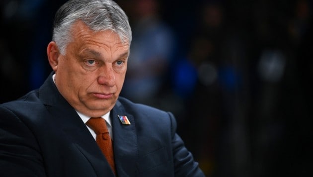 Ungarns Ministerpräsident Viktor Orban (Bild: AFP)