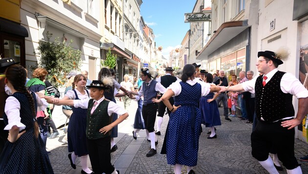 Festbetrieb bei „Alles Marille“ in Krems. (Bild: Molnar Attila)
