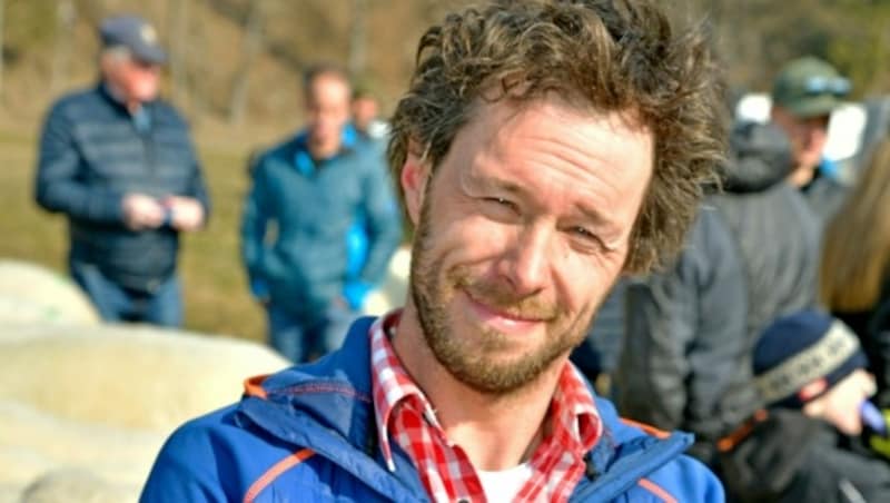 Hobby-Schafbauer Marco Rabanser (Bild: ZOOM.TIROL)